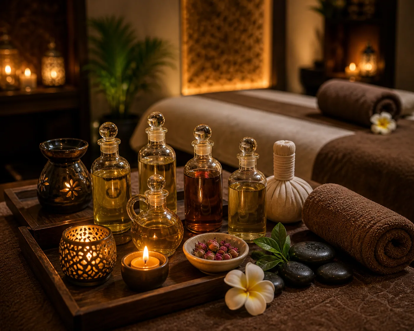 Al Bada Spa treatment room