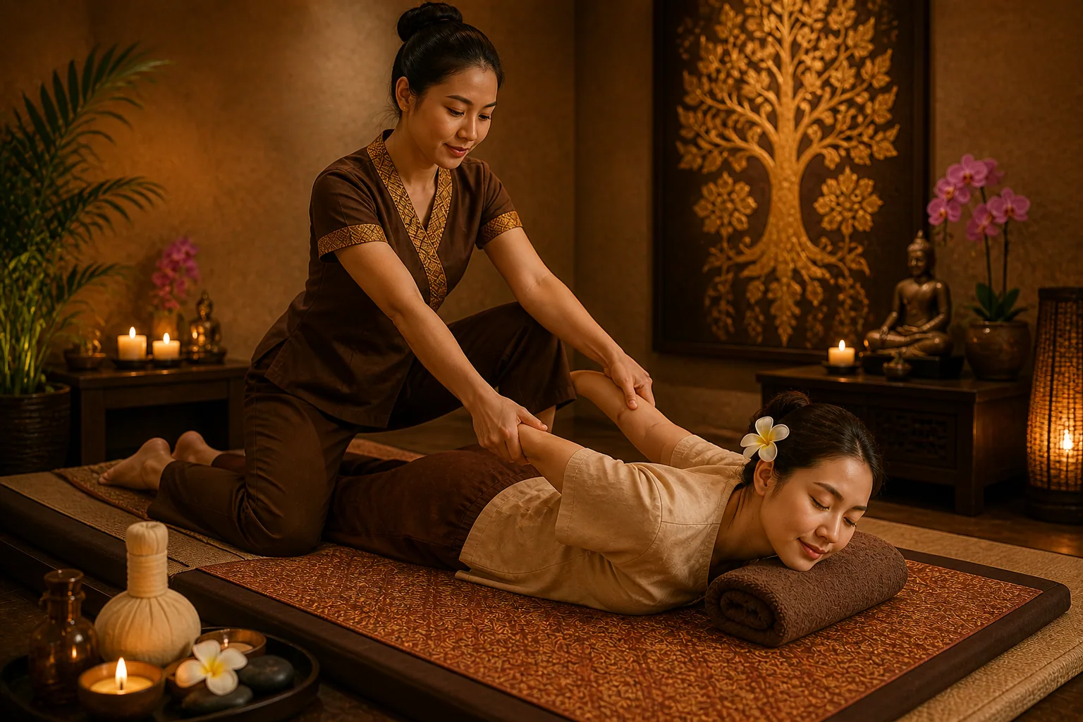 Thai Massage at Al Bada Spa