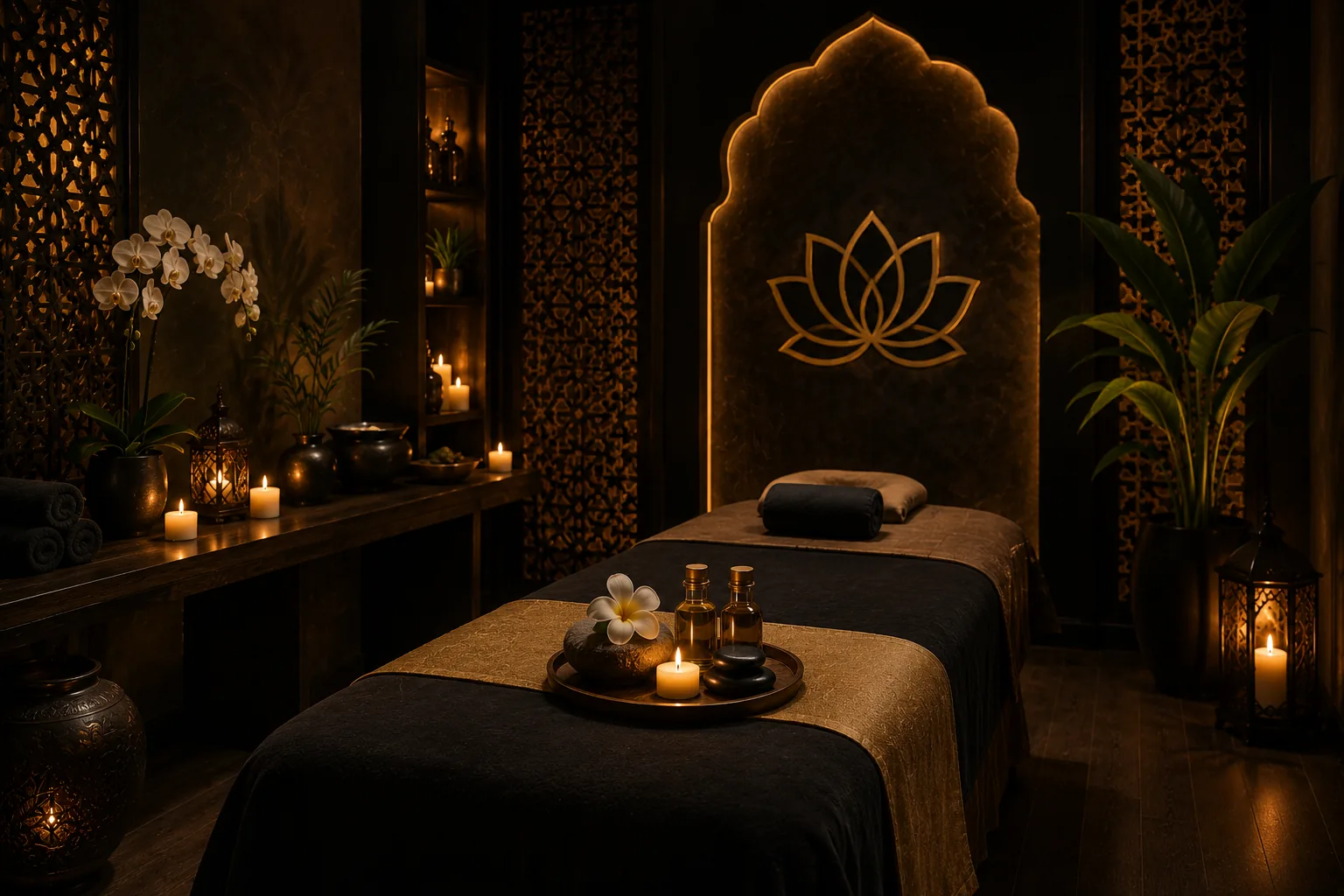 Private spa room at Al Bada Spa Al Ain